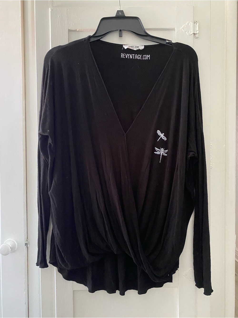 Dragonfly V-Neck top